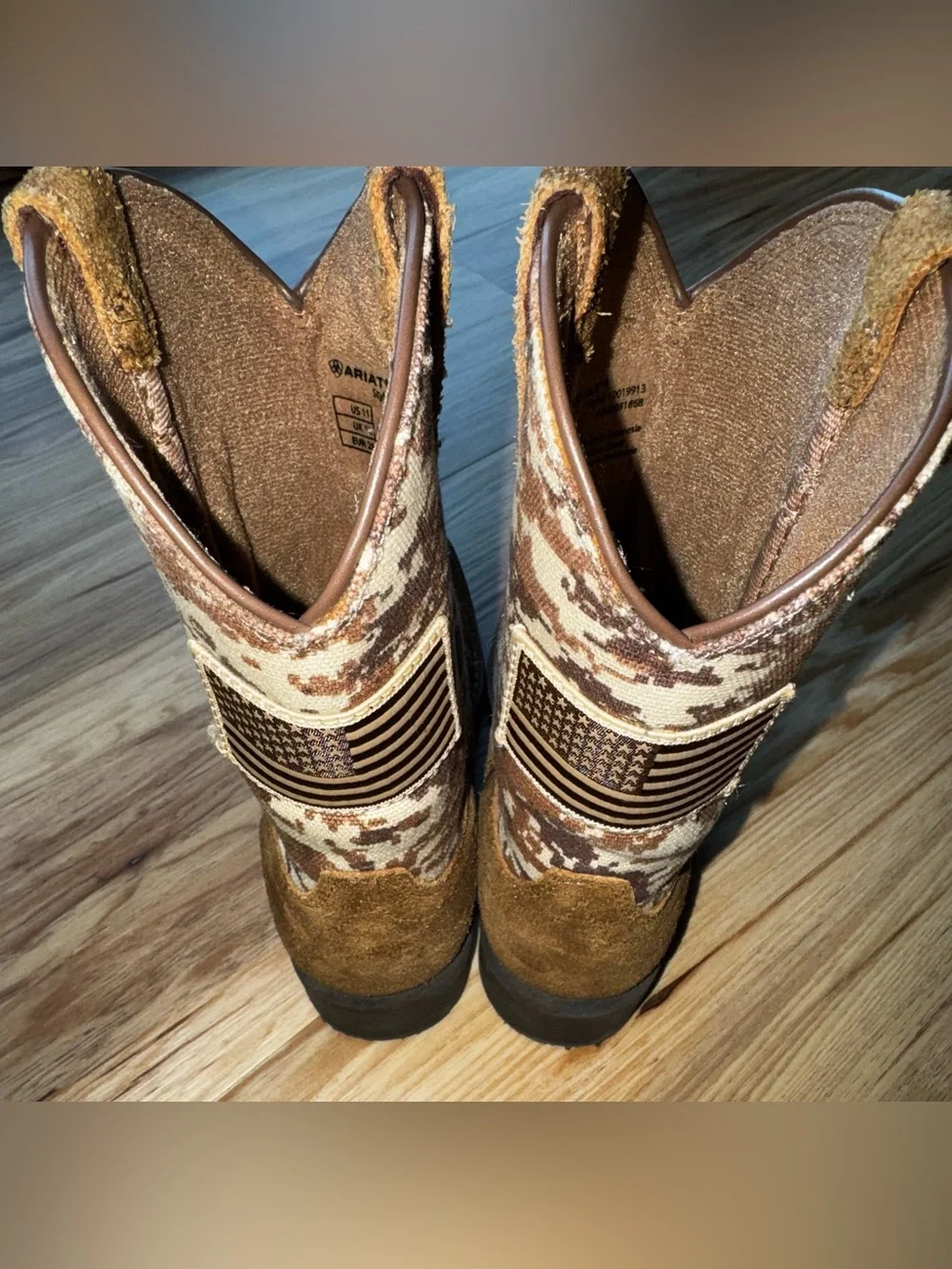 Ariat Youth Patriot Leather Western Boots